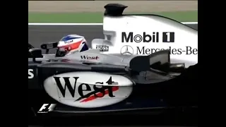 Kimi Raikkonen Goes Fastest - Pre-Qualifying 2004 German GP