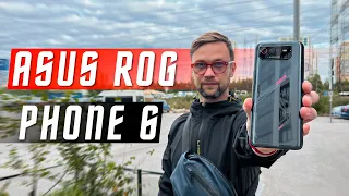 ЛУЧШИЙ ИЗ ЛУЧШИХ 🔥 СМАРТФОН ASUS ROG PHONE 6 Snapdragon® 8+ Gen 1 LPDDR5  UFS 3.1 165 Гц ИГРОВОЙ ТОП