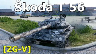 World of Tanks Škoda T 56 - 8 Kills 7,7K Damage | Good Player