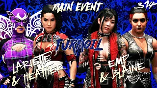 [WWE PVP] "MAIN EVENT" Lariette & Heather Angelo vs. EMP & Blaine - OCW TURMOIL 314 (w/COMMENTARY)