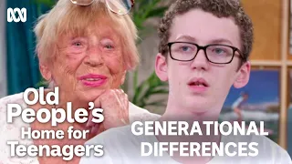 How old people and young people are different | Old People's Home For Teenagers | ABC TV + iview