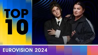 EUROVISION 2024 | TOP 10 (+🇺🇦)