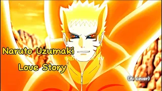 Naruto Uzumaki - Love Story (ai cover) Lyrics