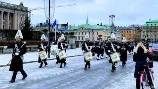 Stockholm Walks: Strömmen to Östermalm (Stockholm City in 4k, natural sound,  one gray December day)