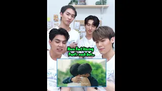 Fort loves to kiss Peat 😉 #fortpeat #loveintheair  #loveintheairep13 #thaibl  #bossnoeul #blseries