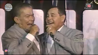 LA RUBIA Y LA TRIGUEÑA CANTAN CHEO GARCIA  Y MEMO MORALES CON LA GRAN ORQUESTA.