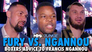 How Can Francis Ngannou BEAT Tyson Fury? Boxers Give Advice to Former UFC Champ