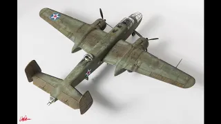 ep185 - accurate miniatures/academy 1/48 b-25b mitchell....again