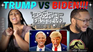 Epic Rap Battles Of History "Donald Trump vs Joe Biden" REACTION!!!