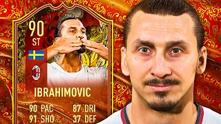 THE KING IS BACK! 👑 90 Centurions Ibrahimovic Player Review - FIFA 23 Ultimate Team