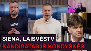 KANDIDATAS IR KONDYŠKĖS - Laisvės TV ir SIENA tyrimas | Karalius Reaguoja