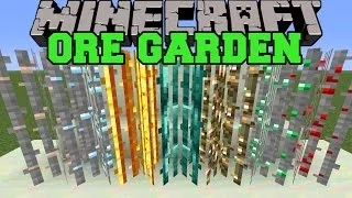 Minecraft: ORE GARDEN (GROW ORES AND OTHER ITEMS!) Mod Showcase