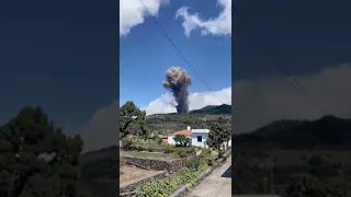 Vulkanausbruch auf La Palma 19.09.2021, Volcan La Palma, Volcanic eruption La Palma