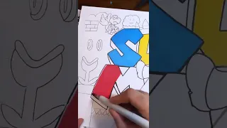 Coloring Super Mario Part.1