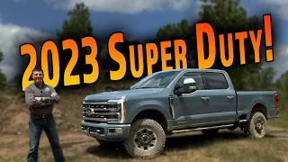 The 2023 Ford Super Duty Is The "Superest" Super Duty Ever | F-250, F-350, F-450 Review