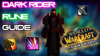 Wow Classic Season of Discovery | How complete the Dark Rider rune questline