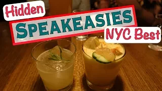 BEST SPEAKEASY BARS NYC - What to do in New York this weekend!