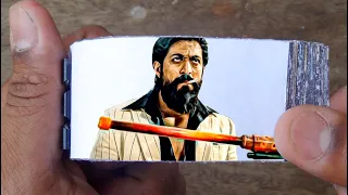 KGF Chapter 2 Flipbook | Yash | Sanjay Dutt | Raveena | Srinidhi Shetty | Flip Book Artist 2022