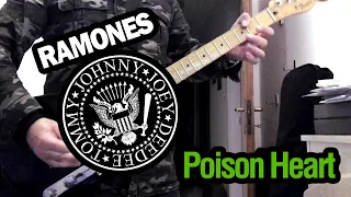 RAMONES - Poison Heart - guitar cover
