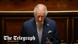 France state visit: King Charles addresses French senate | In full