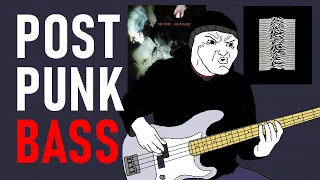 How to play Post-Punk bass in 1 minute