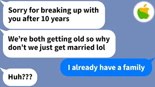 【Apple】 My fiancé broke up with me on the day of our wedding! 3 years later...