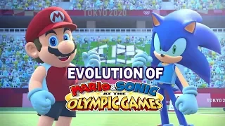 Graphical Evolution of Mario & Sonic At The Olympic Games (2007-2019)