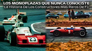 ESTOS F1 NO LOS CONOCES | CONSTRUCTORES DESCONOCIDOS DE F1 #historiasf1