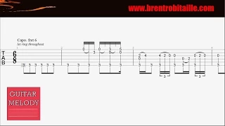 Guitar Tab - Cherry Wine - Hozier - How to Play - Intro