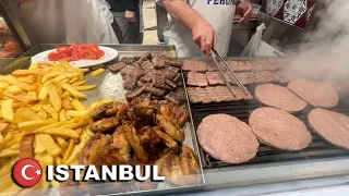 🇹🇷 Turkish Street Food Istanbul Turkey Fatih District 2024