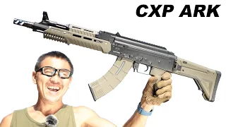 ICS CXP-ARK 近代化AK レール M-LOK 折りたたみストック装備 電動ガン レビュー