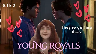 young royals - 1x02 reaction 'TAKE A SHOT EVERYTIME I COO AT WILHELM OR SIMON'