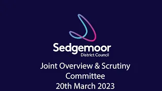 Joint Overview & Scrutiny Committee - 20th March 2023
