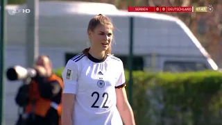 Serbia Vs Germany - Women's World Cup 2023 Qualifier (12.04.2022)
