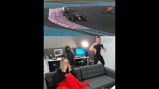 Reacción DjMaRiiO a Verstappen ganando el mundial de F1 2021 a Hamilton (ÉPICO)