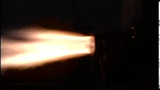 SpaceX видео Falcon Engine Firing запуск двигателя.