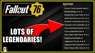 The Best Way To Farm Legendaries - Fallout 76