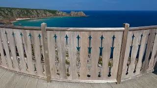 THE MINACK THEATRE CORNWALL WALKING TOUR 4K-Tourist Attractions | Travel Vlog