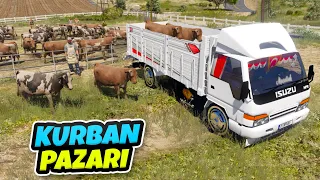 Recep Abi ile Kurban Pazarına Gidip Kurbanlık Alıyoruz - GTA 5