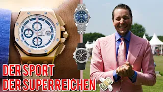Sport der Superreichen 💰 Welche Uhr passt dazu? Rolex, Patek Philippe oder Audemars Piguet