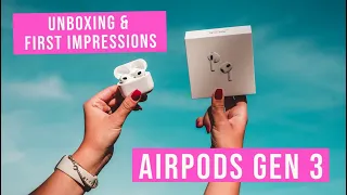 AirPod 3rd Generation Unboxing & First Impressions!