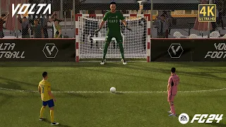 Giant Goal Keeper vs Tiny Players | Al Nassr vs Inter Miami | Penalty Shootout - FC 24 Volta