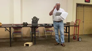 John Lampl Burtz Model A Engine Presentation to George Washington Chapter Model A meeting