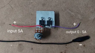 How to make universal led driver circuit and constant current using lm317 ic