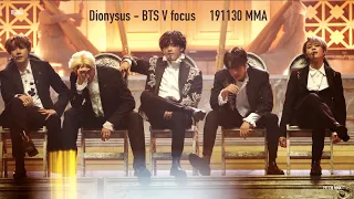 191130 멜론뮤직어워드 MMA Dionysus 디오니소스 - 방탄소년단 뷔 태형 TAEHYUNG 직캠 BTS V focus 4K fancam