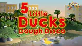 Dough Disco Five Little Ducks | Counting Song For Kids