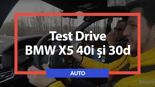 Test drive cu noul BMW X5 xDrive 40i și 30d
