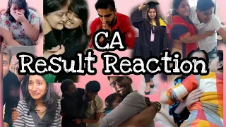 CA result reaction🥺❤✨|| emotional reaction || motivational