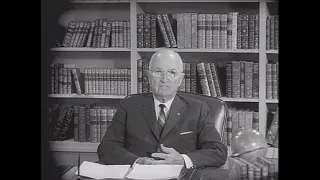 MP2002-473  Former President Truman Recalls How He Felt When President Roosevelt Died