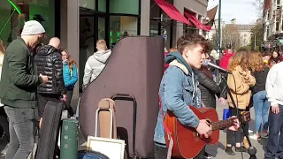 Padraig Cahill Live Cover of Perfect on Grafton Street